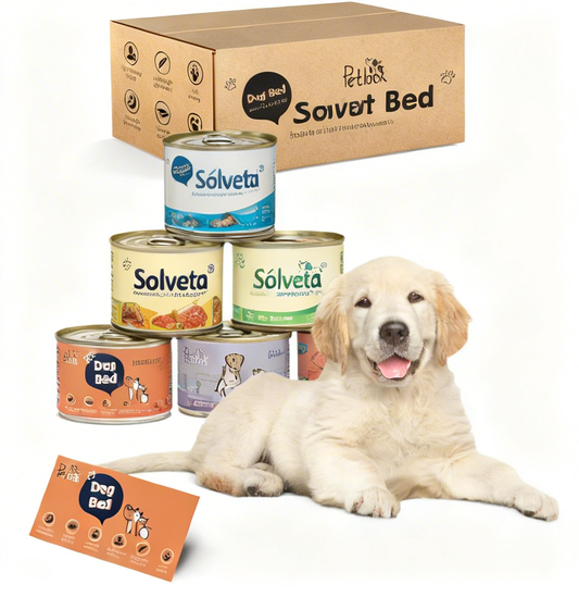 Solveta® Barktastic Meat Fiesta Canned Dog Food - Your Pup’s Daily Ticket to Flavor Paradise (Tail-Wagging Guaranteed!)