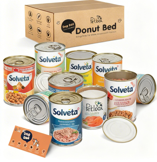 Solveta® Bark-tastic Gourmet Dog Cans: The Canine Feast That Sparks Dinner-Time Zoomies & Non-Stop Tail Wags!